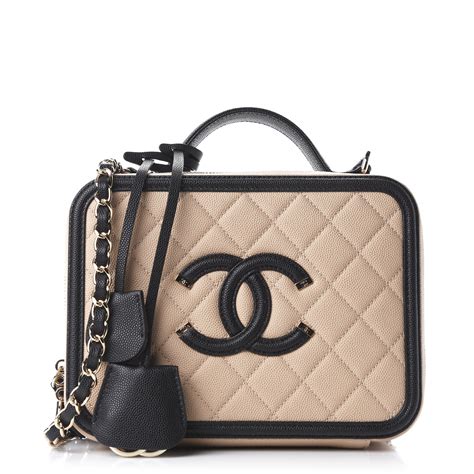 chanel vanity case medium beige|chanel vanity case styles.